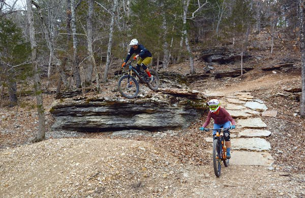 Discover the ever-expanding network of mountain bike trails in Northwest Arkansas