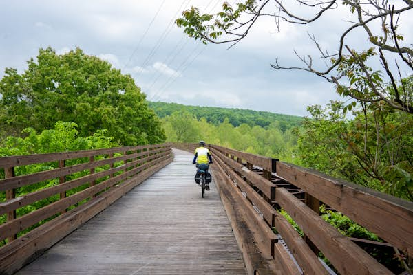 Finding a different tempo on a bike ride from Pittsburgh to Washington, DC