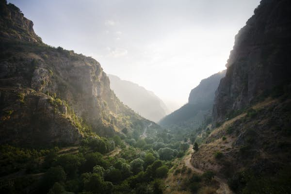 Hiking the scenic border-to-border Lebanon Mountain Trail