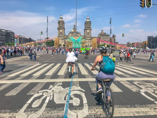 How to enjoy Mexico City’s free Sunday bike rides