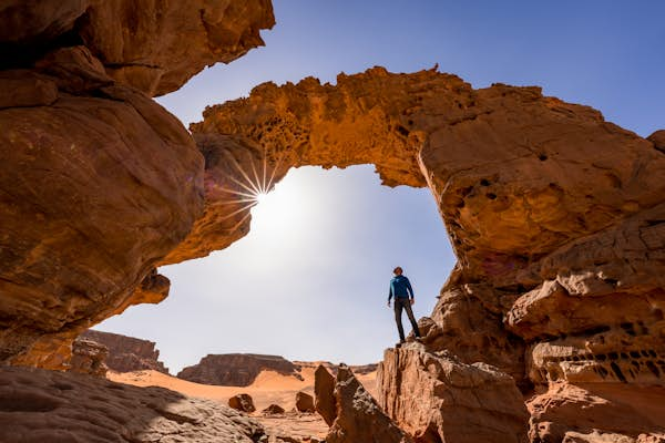 In Algeria’s Tassili N’Ajjer National Park, a land of rock forests and stone giants