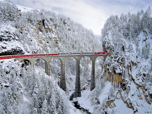 Riding the rails in Switzerland