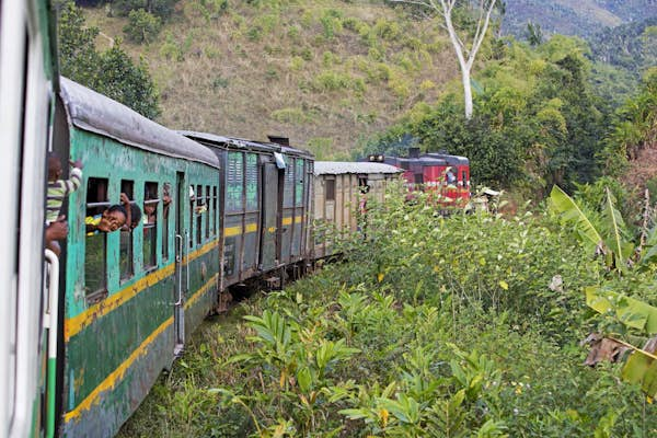 Travelling on Madagascar’s slow train