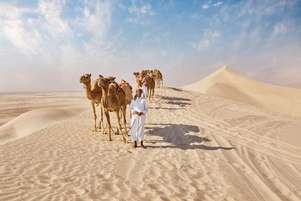 Unexpected experiences in the Qatari desert