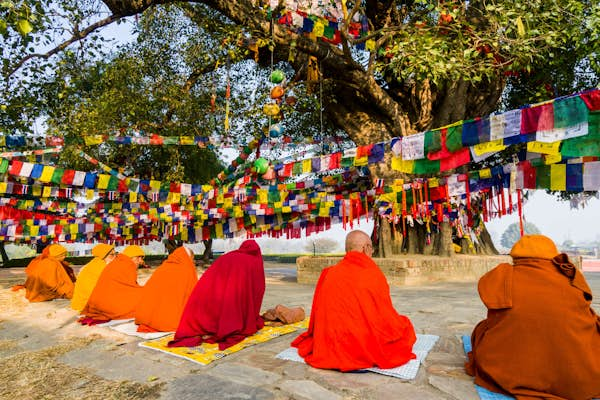 Walking in Buddha’s footsteps at Lumbini