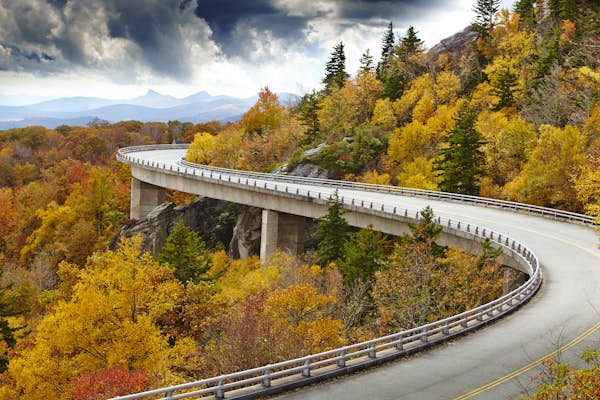 A fall road trip through the Blue Ridge Mountains of the USA